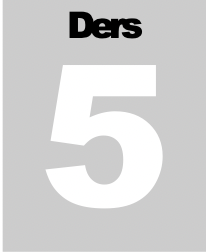 Ders 5