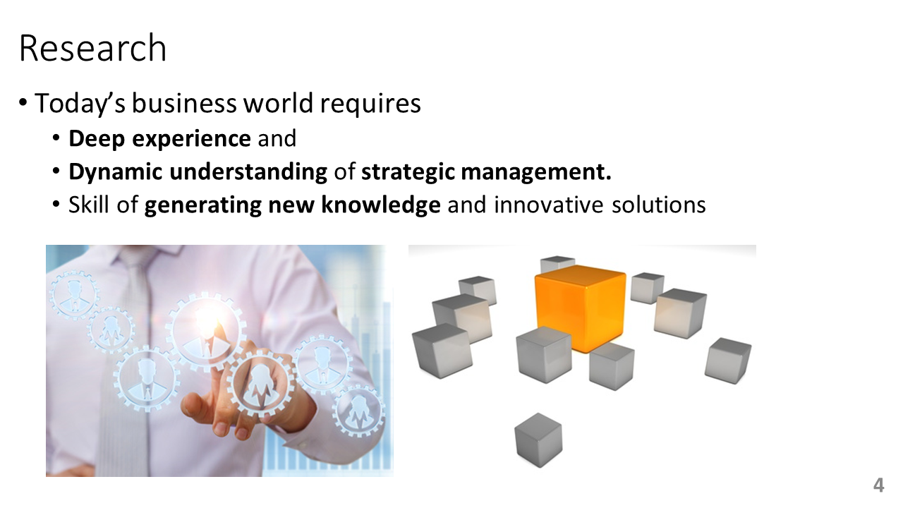 Slide 4 of the research presentation