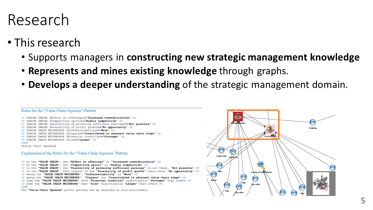 Slide 5 of the research presentation